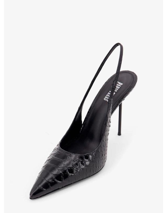 파리 텍사스 [해외직구][N85]파리텍사스 PX913 여성 펌프스 슬링백 하이힐 PARIS TEXAS Lidia pump in leather with python print 착용컷