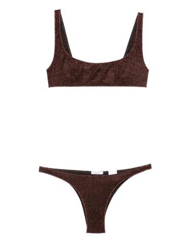 [해외직구][A94]OSEREE LQS261CHOCOLATE 여성 비치웨어 수영복 OSEREE OSEREE Sports Bikini