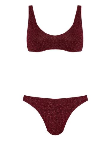[해외직구][A94]OSEREE LTF257BURGUNDY 여성 비치웨어 수영복 OSEREE OSEREE Sporty Lumiere Bikini
