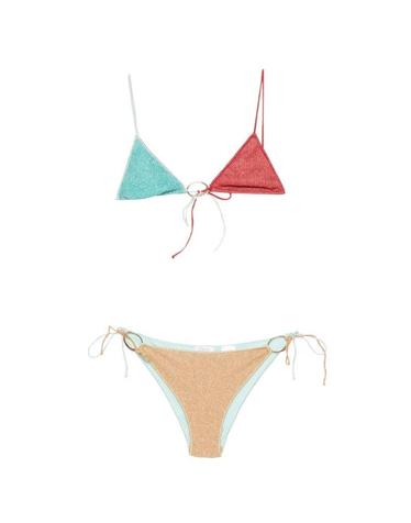 [해외직구][A94]OSEREE LGF246SEA TURQUOISE CORAL GOLD 여성 비치웨어 수영복 OSEREE OSEREE Lumiere O Kini