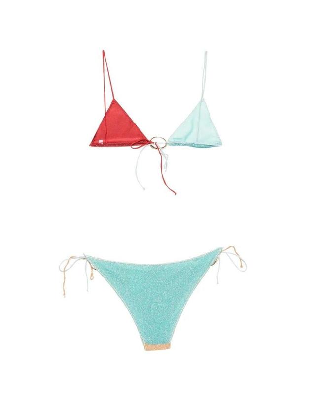오세리 [해외직구][A94]OSEREE LGF246SEA TURQUOISE CORAL GOLD 여성 비치웨어 수영복 OSEREE OSEREE Lumiere O Kini 착용컷