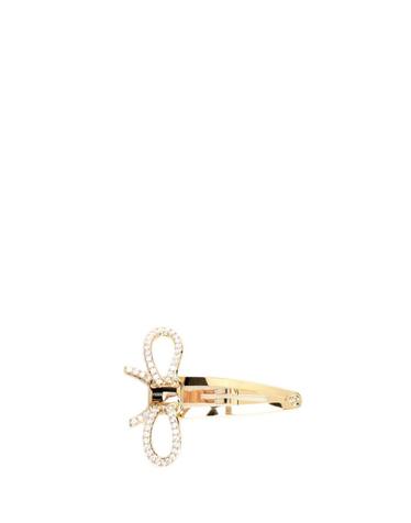 [해외직구][A94]FERRAGAMO 340474796257001 여성 헤어핀 헤어밴드 FERRAGAMO FERRAGAMO Bow Hair Clip
