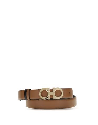 [해외직구][K68]FERRAGAMO 674487 527 여성 벨트 허리띠 서스펜더 여자벨트 Reversible leather Belt