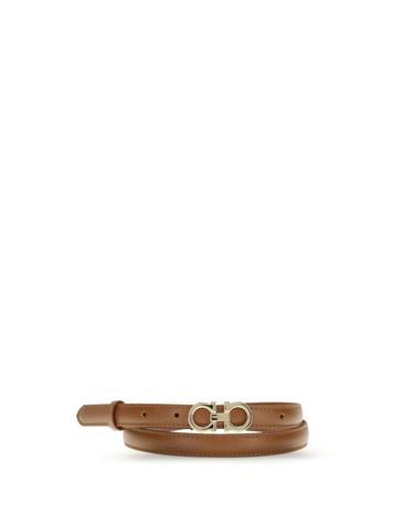 [해외직구][K68]FERRAGAMO 790154 274 여성 벨트 허리띠 서스펜더 여자벨트 Gancini leather Belt
