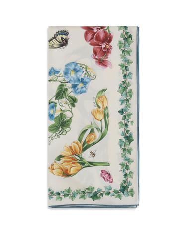 [해외직구][K68]FERRAGAMO 795198 001 여성 스카프 목도리 폴라드 머플러 Eden print Silk Scarf