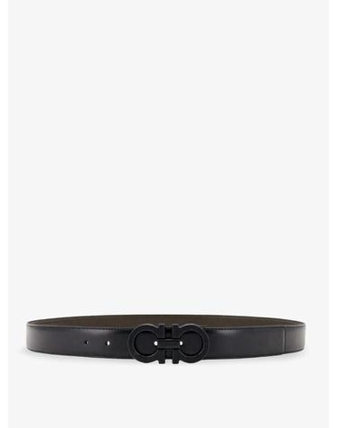 [해외직구][N85]FERRAGAMO 670574 남성 벨트 허리띠 서스펜더 FERRAGAMO Reversible leather belt