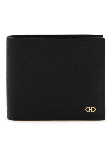 [해외직구][B47]FERRAGAMO 775650661457001 남성 지갑 반지갑 월렛 카드지갑 BLACK LEATHER WALLET