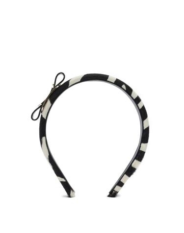[해외직구][V90]Ferragamo 0791472 여성 헤어핀 헤어밴드 머리띠 머리끈 Vara headband in pony skin