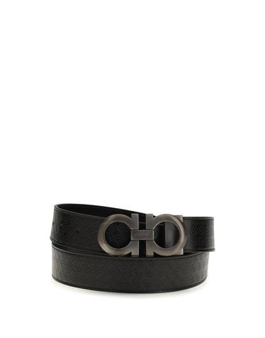 [해외직구][K68]FERRAGAMO 780544 185 남성 벨트 허리띠 서스펜더 Reversible Gancini leather Belt