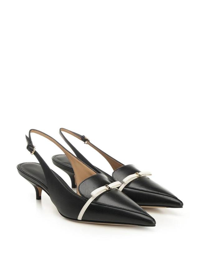 페라가모 [해외직구][A94]FERRAGAMO 01K799790581 1C001 여성 펌프스 슬링백 하이힐 FERRAGAMO FERRAGAMO Giusina Slingback 착용컷
