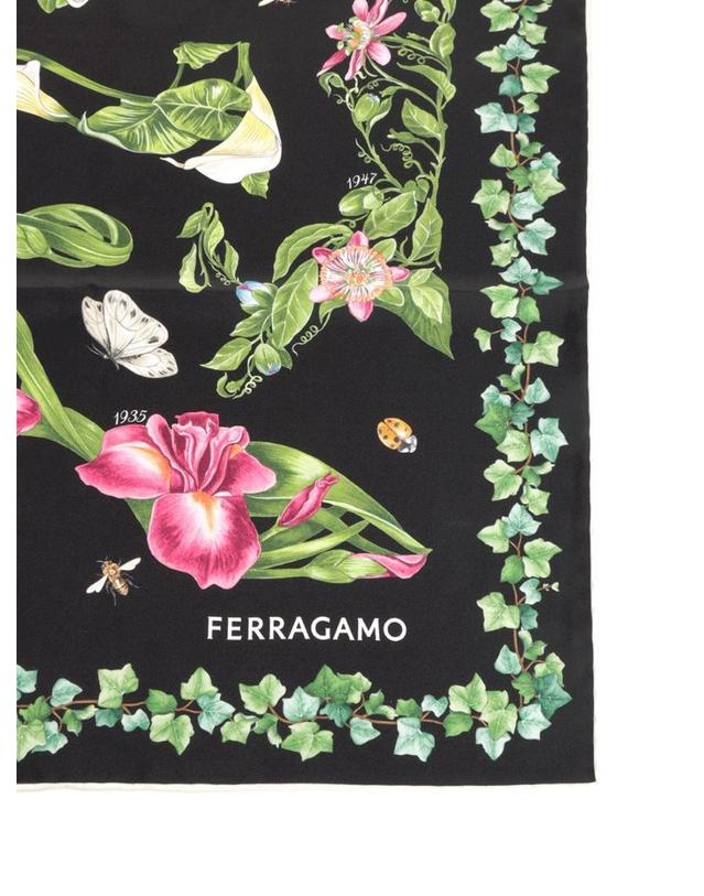 페라가모 [해외직구][A94]FERRAGAMO 310245795202005 여성 스카프 목도리 FERRAGAMO FERRAGAMO Scarf Eden Shoes 착용컷