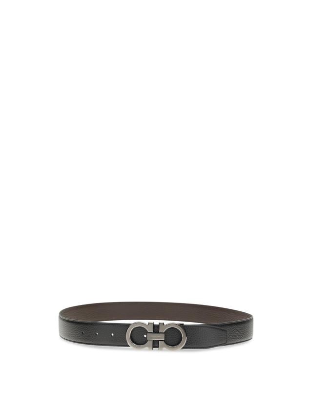 페라가모 [해외직구][K68]FERRAGAMO 689134 022 남성 벨트 허리띠 서스펜더 Leather Belt 착용컷
