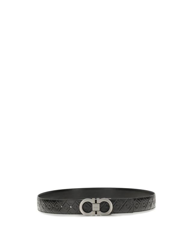 페라가모 [해외직구][K68]FERRAGAMO 794043 058 남성 벨트 허리띠 서스펜더 Reversible leather Gancini Belt 착용컷