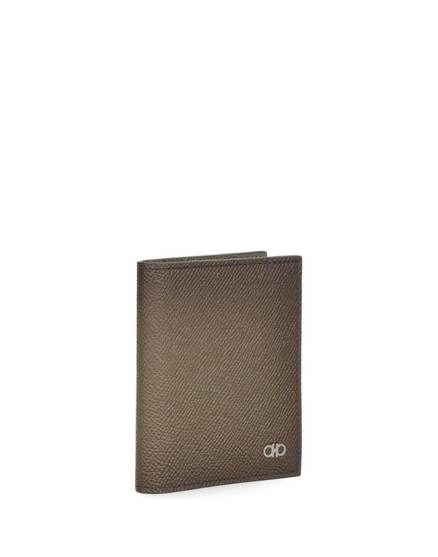 페라가모 [해외직구][A94]FERRAGAMO 661452795703025 남성 지갑 카드지갑 FERRAGAMO FERRAGAMO Gancini Micro Credit Card Holder 착용컷