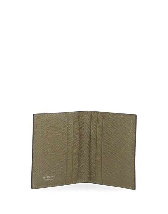 페라가모 [해외직구][A94]FERRAGAMO 661452795703025 남성 지갑 카드지갑 FERRAGAMO FERRAGAMO Gancini Micro Credit Card Holder 착용컷