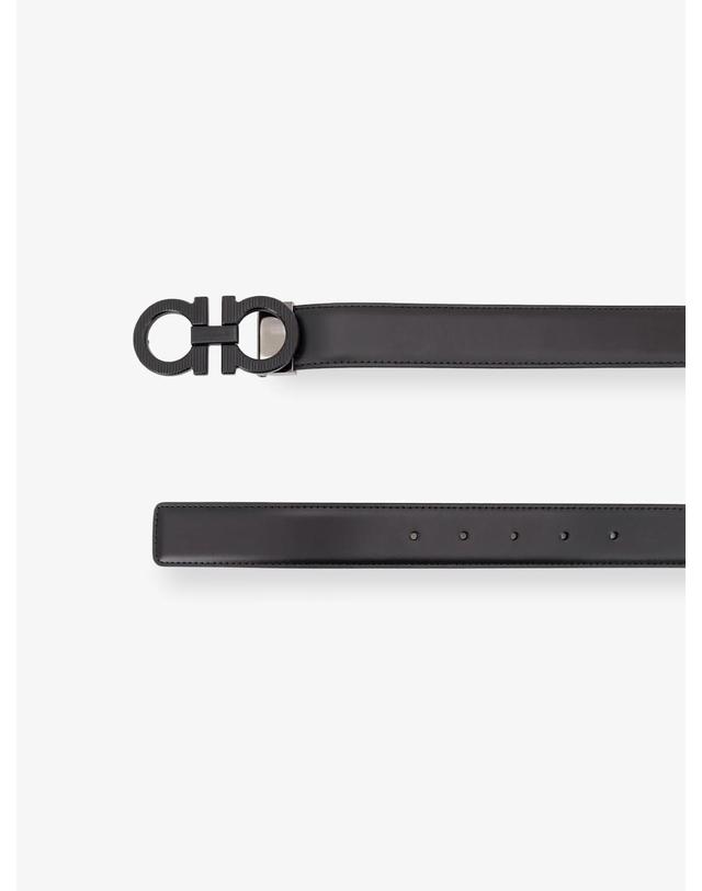 페라가모 [해외직구][N85]FERRAGAMO 670574 남성 벨트 허리띠 서스펜더 FERRAGAMO Reversible leather belt 착용컷