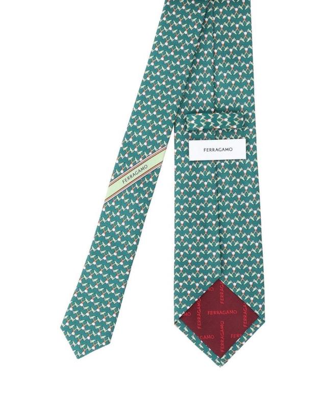 페라가모 [해외직구][A94]FERRAGAMO 351452794662003 남성 넥타이 보타이 FERRAGAMO FERRAGAMO Club Tie 착용컷