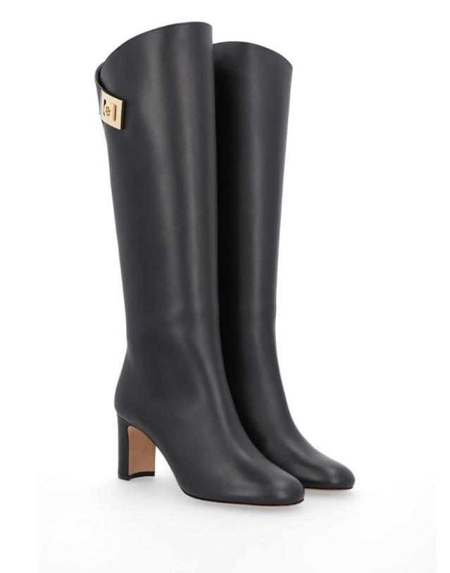 페라가모 [해외직구][A94]FERRAGAMO 01K373784996001 여성 부츠 FERRAGAMO FERRAGAMO Elli Boots 착용컷
