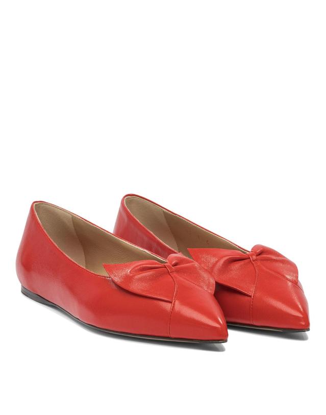 페라가모 [해외직구][V90]Ferragamo 0784991 여성 발레리나 플랫 메리제인 Ballet flats with bow Soft 착용컷