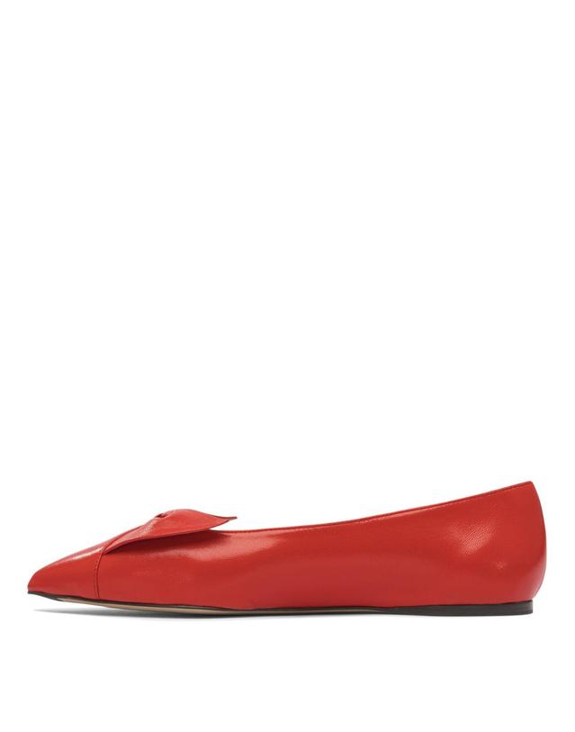 페라가모 [해외직구][V90]Ferragamo 0784991 여성 발레리나 플랫 메리제인 Ballet flats with bow Soft 착용컷