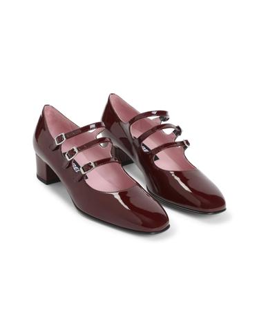 카렐 파리스 [해외직구][D14]CAREL PARIS KINA BORDEAUX 여성 펌프스 하이힐 슬링백 Carel Kina Mary Jane Pumps