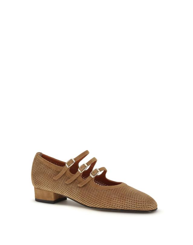카렐 파리스 [해외직구][K68]CAREL PARIS ARIANA333313 31 여성 발레리나슈즈 플랫슈즈 단화 메리제인 Ariana suede Ballerinas 착용컷
