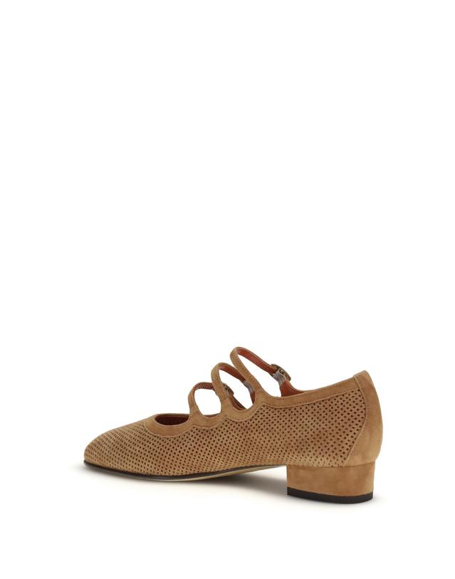 카렐 파리스 [해외직구][K68]CAREL PARIS ARIANA333313 31 여성 발레리나슈즈 플랫슈즈 단화 메리제인 Ariana suede Ballerinas 착용컷