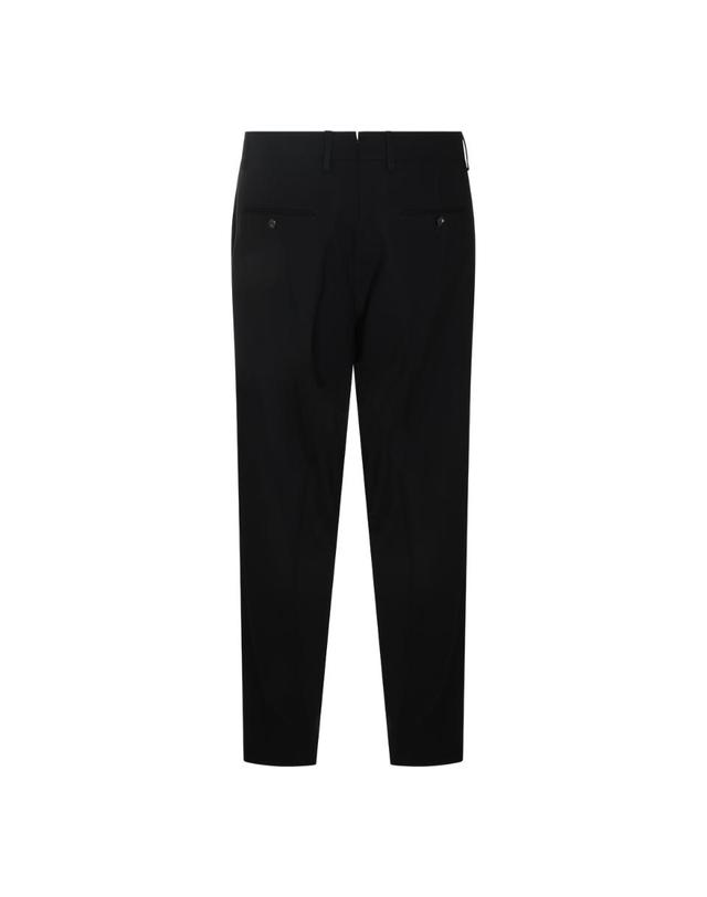 베르위치 [해외직구][S27]BERWICH NEGRONIFFVB1501BLACK 남성 조거팬츠 스웨트팬츠 면바지 카고팬츠 와이드팬츠 바지 트라우져 BLACK VIRGIN WOOL PANTS 착용컷