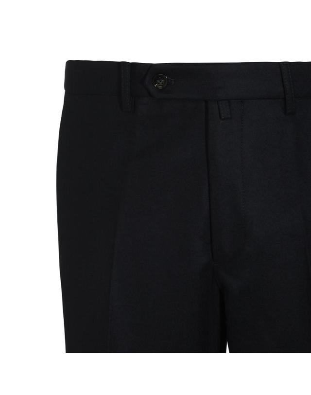 베르위치 [해외직구][S27]BERWICH NEGRONIFFVB1504BLACK 남성 조거팬츠 스웨트팬츠 면바지 카고팬츠 와이드팬츠 바지 트라우져 BLACK VIRGIN WOOL TAILORED PANTS 착용컷