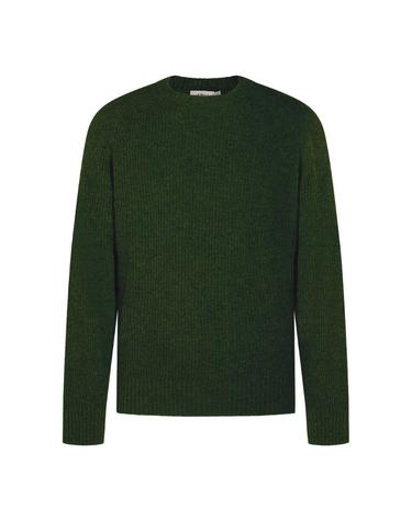 [해외직구][S27]ALTEA 266102243 남성 니트 가디건 브이넥니트 풀오버니트 스웨터 로고 GREEN WOOL KNITWEAR