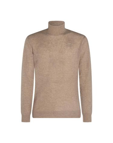 [해외직구][S27]ALTEA 266105231 남성 니트 가디건 브이넥니트 풀오버니트 스웨터 로고 BEIGE VIRGIN WOOL AND CASHMERE BLEND SWEATER