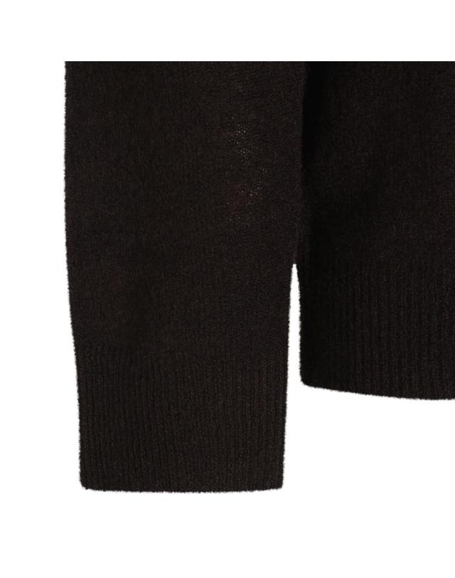 알테아 [해외직구][B47]ALTEA 266105039 남성 니트 스웨터 가디건 BROWN VIRGIN WOOL AND CASHMERE BLEND SWEATER 착용컷
