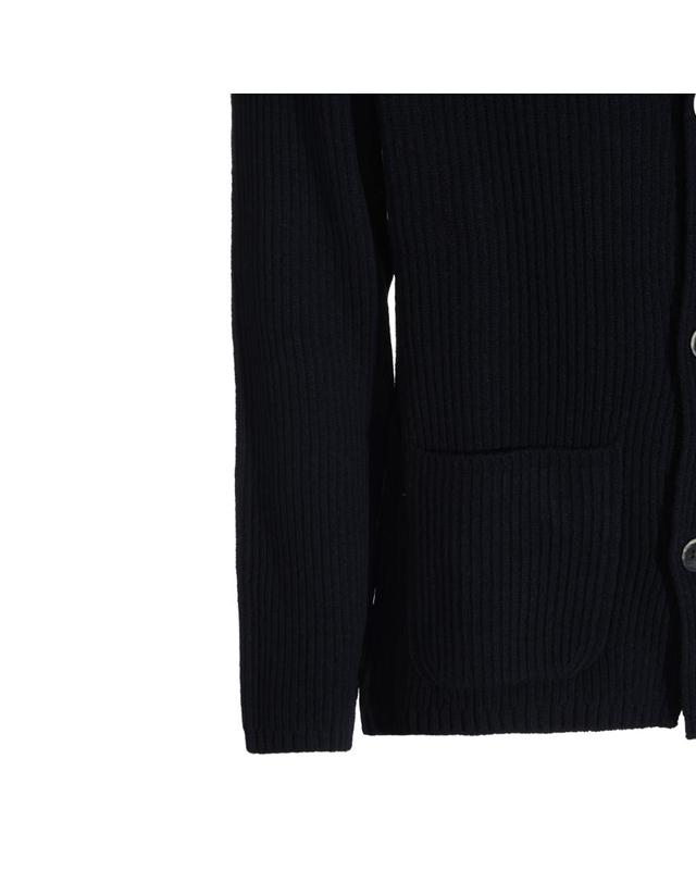 알테아 [해외직구][B47]ALTEA 266102301 남성 니트 스웨터 가디건 NAVY VIRGIN WOOL CARDIGAN 착용컷