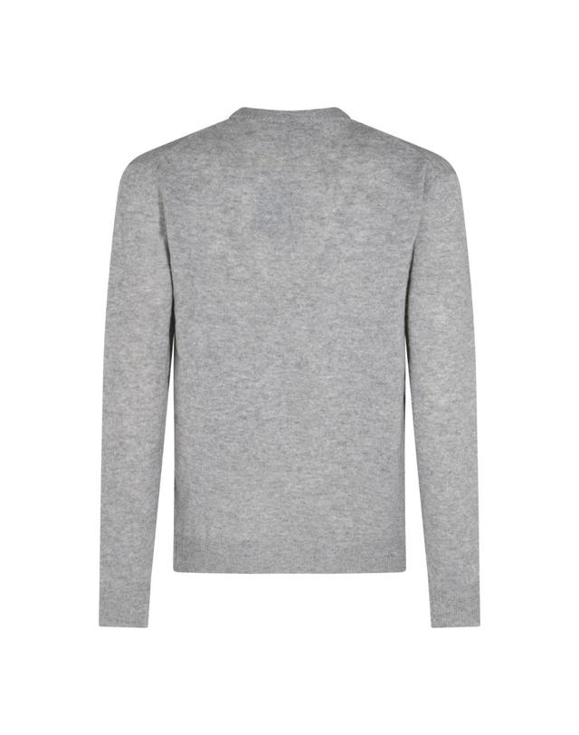 알테아 [해외직구][B47]ALTEA 266105022 남성 니트 스웨터 가디건 LIGHT GREY VIRGIN WOOL AND CASHMERE BLEND SWEATER 착용컷