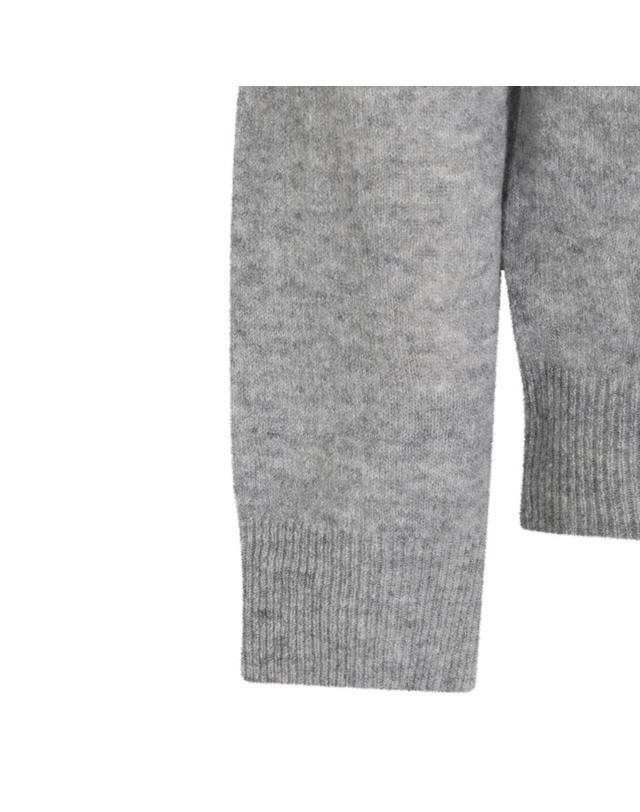 알테아 [해외직구][B47]ALTEA 266105022 남성 니트 스웨터 가디건 LIGHT GREY VIRGIN WOOL AND CASHMERE BLEND SWEATER 착용컷