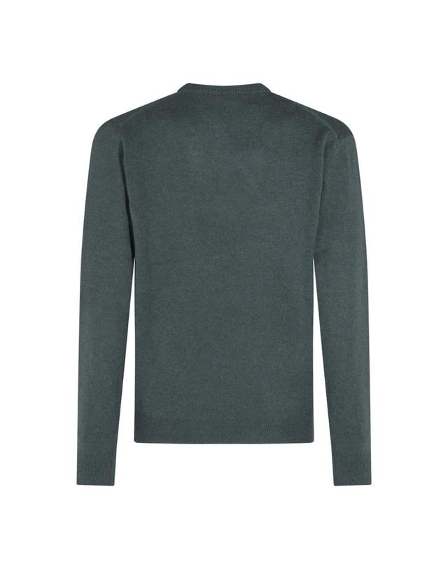 알테아 [해외직구][B47]ALTEA 266105045 남성 니트 스웨터 가디건 ARMY VIRGIN WOOL SWEATER 착용컷