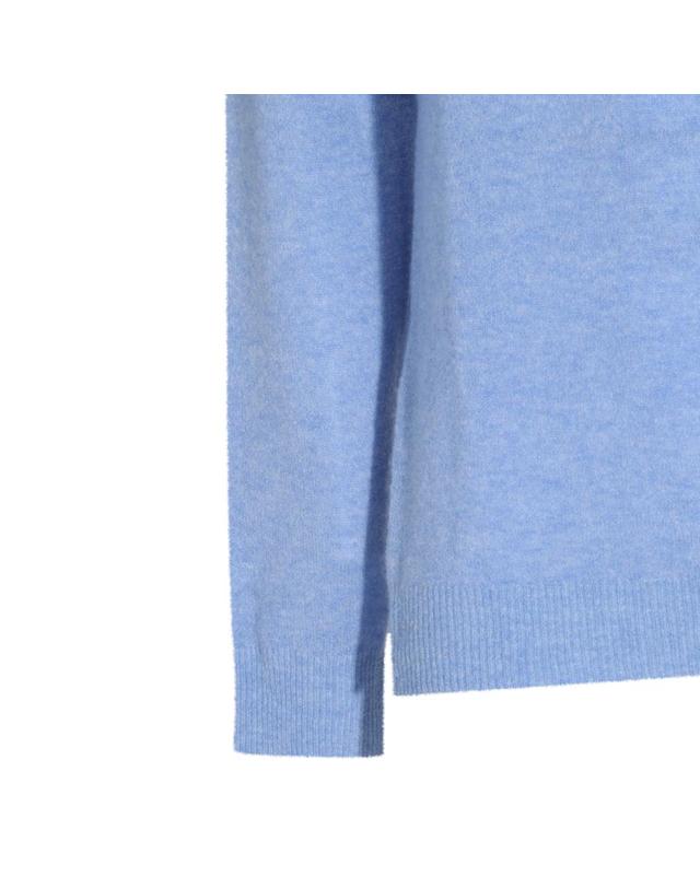 알테아 [해외직구][Q11]ALTEA 266105013 남성 니트 스웨터 LIGHT SKY BLUE VIRGIN WOOL AND CASHMERE BLEND SWEATER 착용컷
