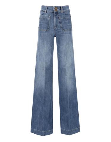 씨파레 [해외직구][A94]SEAFARER SWP0102 TDS00192605999 여성 청바지 데님진 SEAFARER SEAFARER Jane Wide Leg Jeans