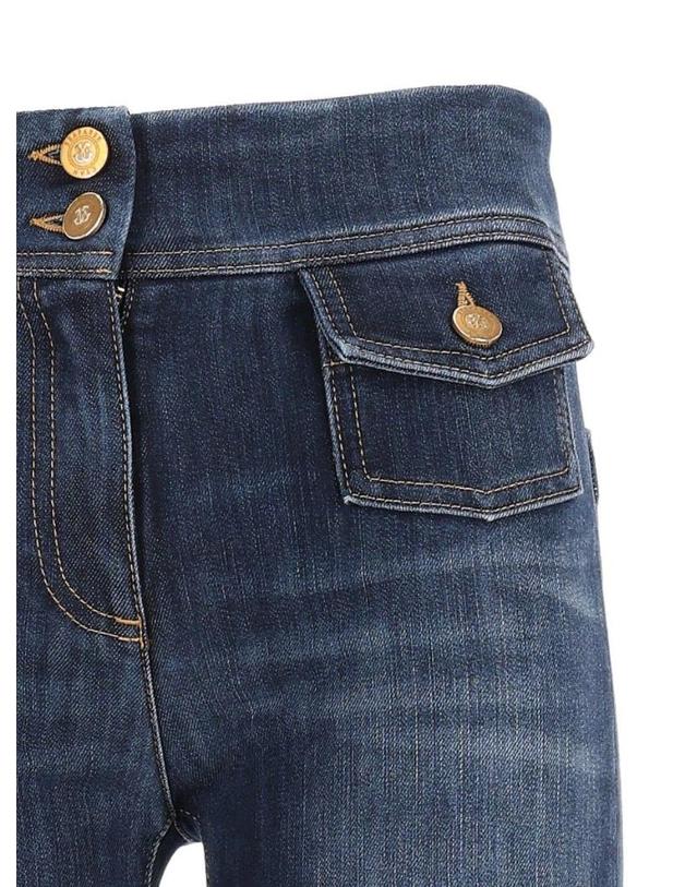 더 씨파레 씨파레 [해외직구][A94]SEAFARER SWP0133 TDS00192575999 여성 청바지 데님진 SEAFARER SEAFARER Emy Flare Jeans 착용컷
