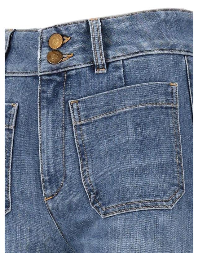 더 씨파레 씨파레 [해외직구][A94]SEAFARER SWP0102 TDS00192605999 여성 청바지 데님진 SEAFARER SEAFARER Jane Wide Leg Jeans 착용컷