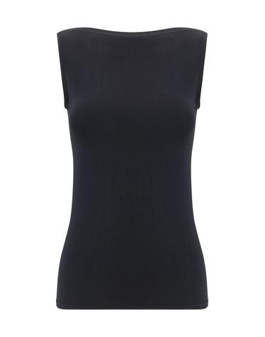 [해외직구][K68]WOLFORD 56219 7005 여성 티셔츠 민소매 탑 나시 Aurora Top