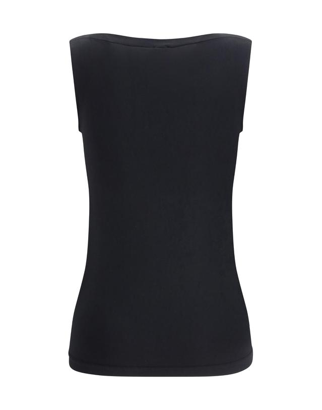 월포드 [해외직구][K68]WOLFORD 56219 7005 여성 티셔츠 민소매 탑 나시 Aurora Top 착용컷