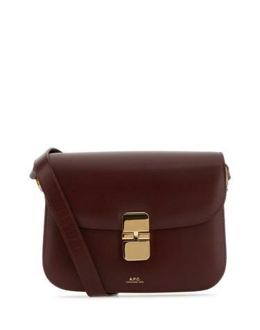 [해외직구][X45]아페쎄 PXBMWF61413 GAE 여성 토트백 쇼퍼백 탑핸들백 핸드백 Grape leather small Grace crossbody bag