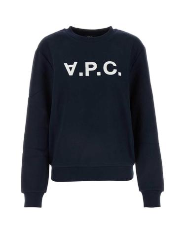 [해외직구][X45]아페쎄 COHBNM27907 TIQ 여성 스웨트셔츠 맨투맨 후드 스웻셔츠 Midnight blue cotton sweatshirt