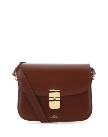 [해외직구][X45]아페쎄 PXBMWF61413 CAD 여성 토트백 쇼퍼백 탑핸들백 핸드백 Brown leather small Grace crossbody bag