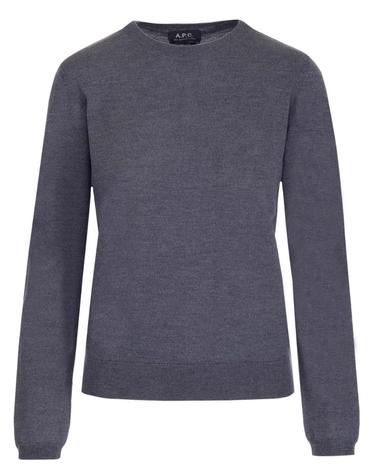 [해외직구][A94]아페쎄 WVAWM F23892PLC 여성 니트 스웨터 APC A P C Basic Pullover