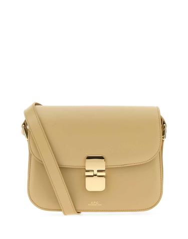 [해외직구][X45]아페쎄 PXBMWF61413 BAR 여성 크로스백 숄더백 미니백 탑핸들백 Beige leather small Grace crossbody bag