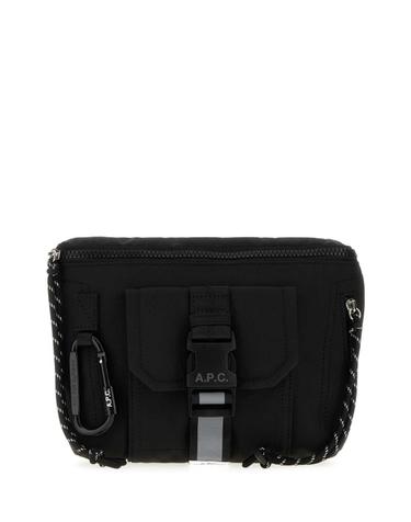 [해외직구][X45]아페쎄 PAAGEH62219 LZZ 남성 힙색 벨트백 범백 Black fabric Banane belt bag