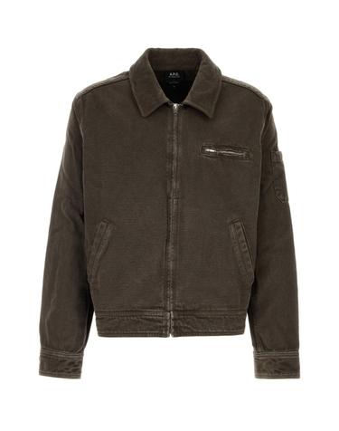 [해외직구][X45]아페쎄 COHTCH32086 CAA 남성 블레이저 봄버 캐주얼자켓 Chocolate denim Alexis jacket
