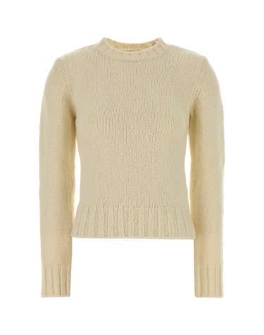 [해외직구][X45]아페쎄 WVBCHF23475 AAC 여성 스웨터 니트 가디건 Ivory wool Court sweater